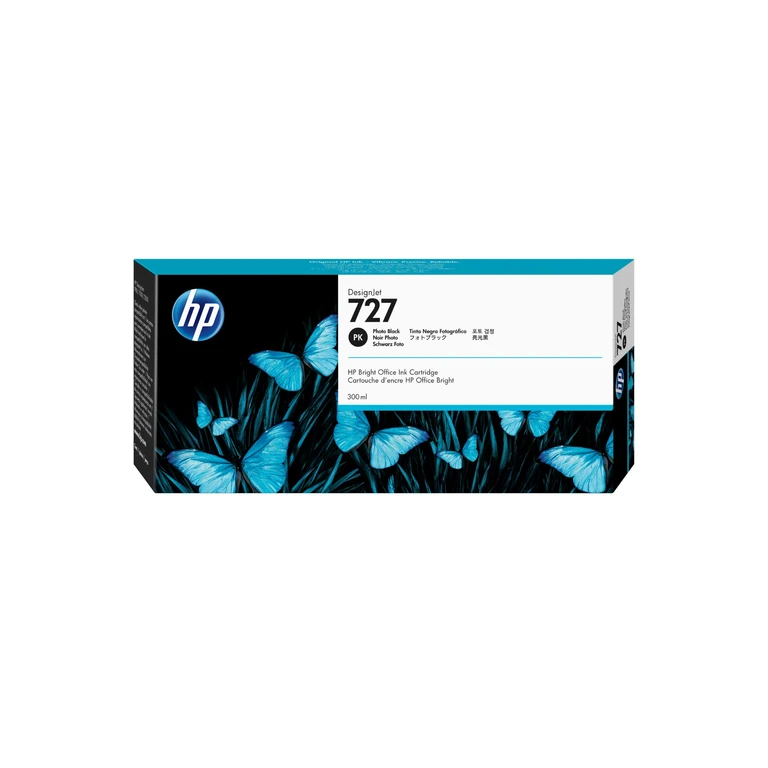F9J79A/727 Ink cartridge foto black 300ml for HP DesignJet T 920/93