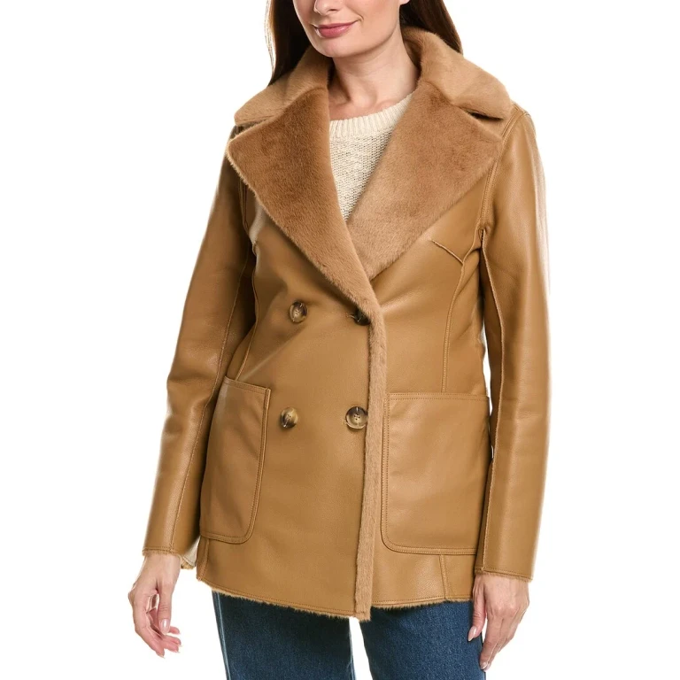 Faux Shearling Reversible Coat
