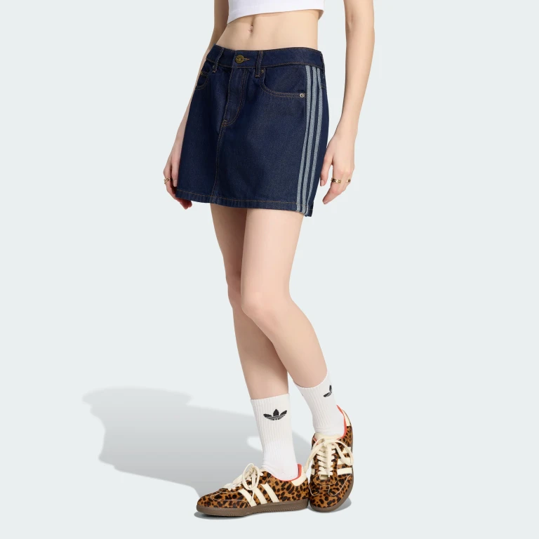 Women's Mid Rise Denim Skirt