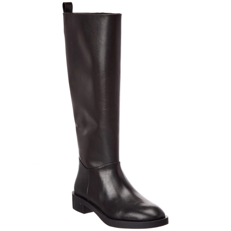 Cazzie Leather Knee-High Boot