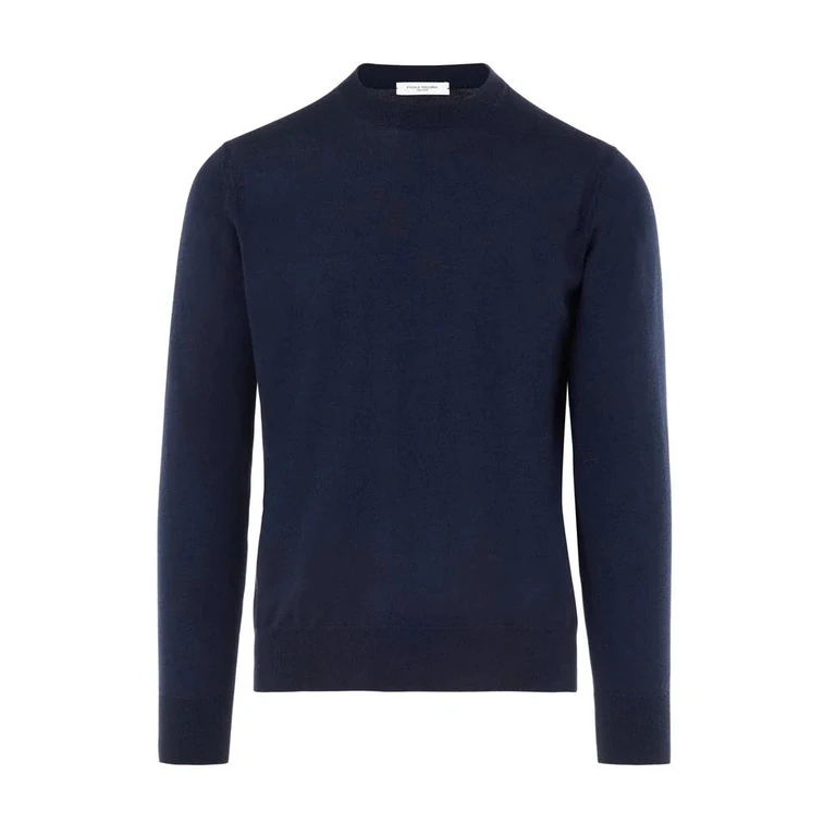 Men's sweaters Paolo Pecora - Crewneck knit - blue