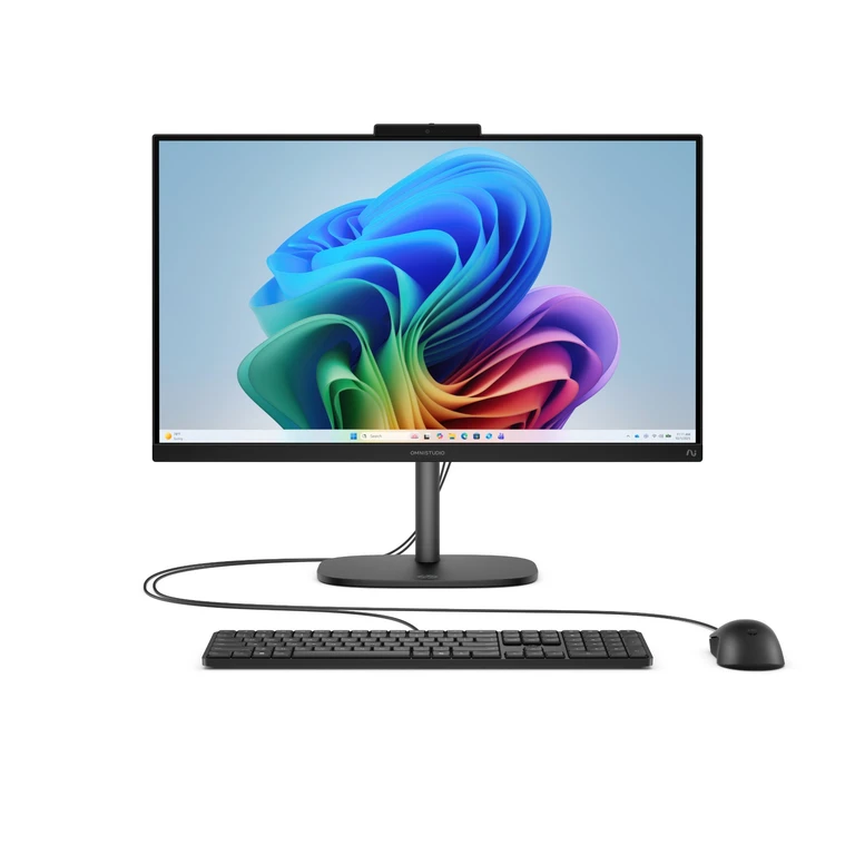 OmniStudio All-in-One Desktop Next Gen AI 24-cw0011na PC Copilot+ PC AMD Ryzen™ AI 7 445 60.5 cm (23.8") 1920 x 1080 pixels 16 GB DDR5-SDRAM 256 GB SSD Windows 11 Home Wi-Fi 6 (802.11ax) White
