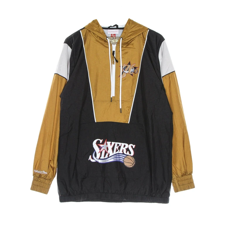 Men's Pull-On Windbreaker Nba Highlight Reel Windbreaker Hardwood Classics Phi76e