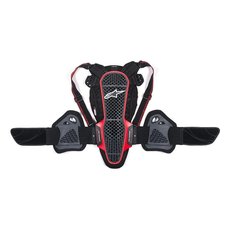 13267 - Alpinestars Nucleon KR-3 Smoke Black Red XL