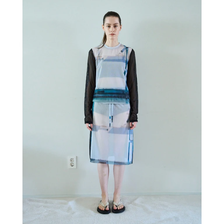 MESH PRINTING SKIRT (Window)