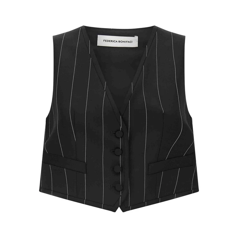 Gilet - Noir (VEST001GESSATO)