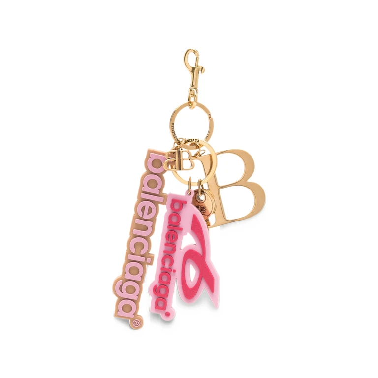 Logo-charm Keyring