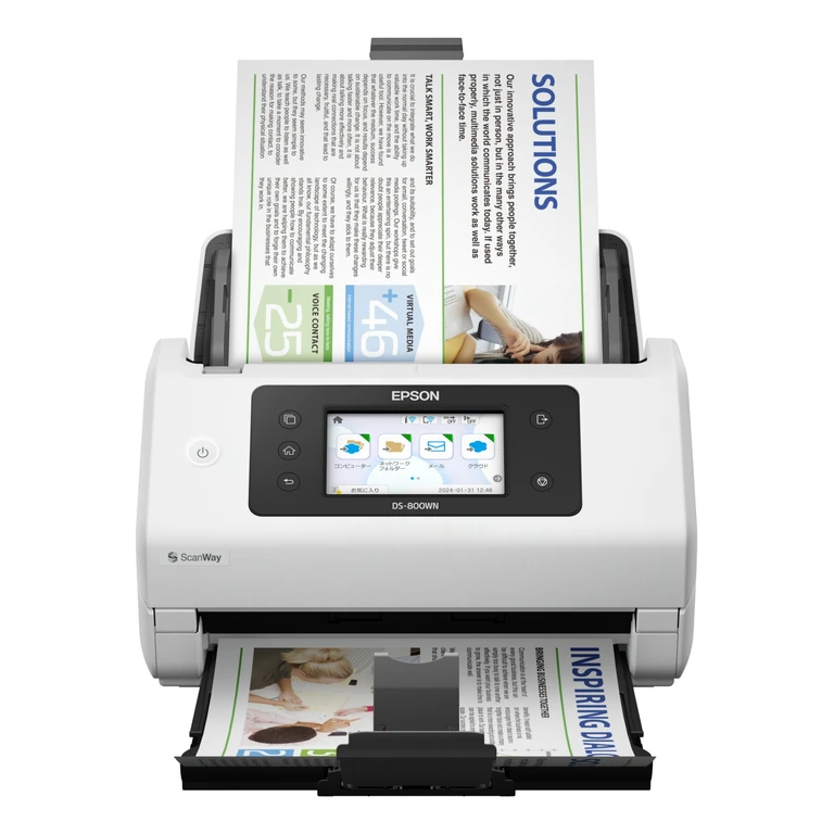 WorkForce DS-800WN Sheet-fed scanner 600 x 600 DPI A4 White