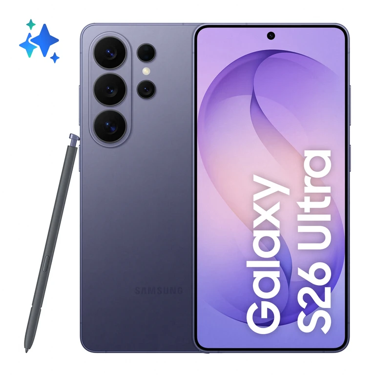 Galaxy S26 Ultra 6.9" 5G Smartphone (SM-S948BZVHEUB) - 1TB, 16GB RAM, Dual SIM, Violet