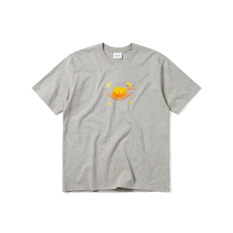 Snowplow Tee Dark Heather Grey