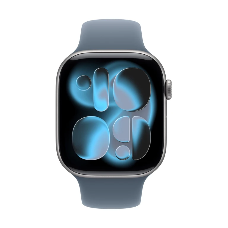 Apple MFGX4ZM/A smart wearable accessory Band Blue Fluoroelastomer