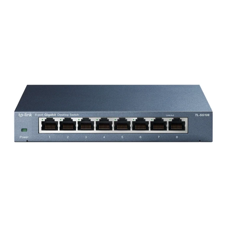 8-Port 10/100/1000Mbps Desktop Network Switch