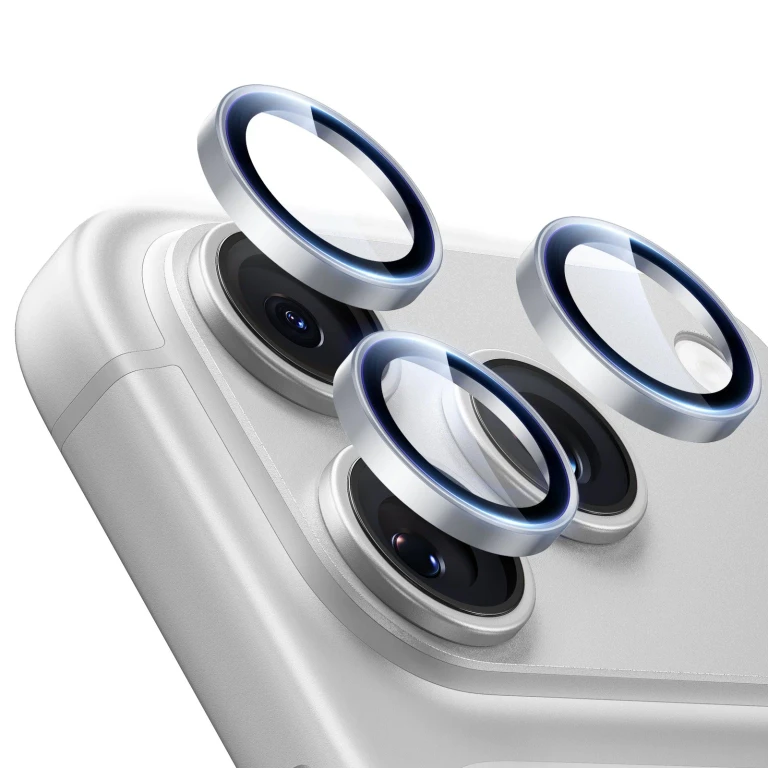 iPhone 18 Pro/Pro Max Armorite® Camera Lens Protector - Silver - Silver