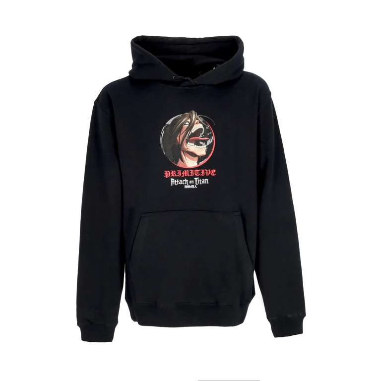 Future Memory Hoodie X Attack On Titan Black Men's Hoodie
