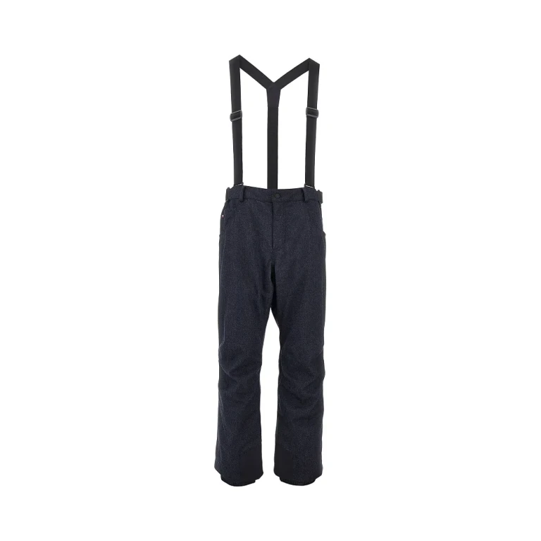 Denim effect wool ski pants Man S