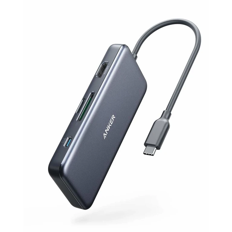 Anker A83460A2 laptop dock/port replicator USB 2.0 Type-C Grey