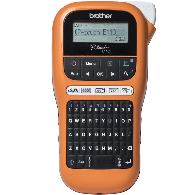 PT-E110 label printer Thermal transfer 180 x 180 DPI 20 mm/sec