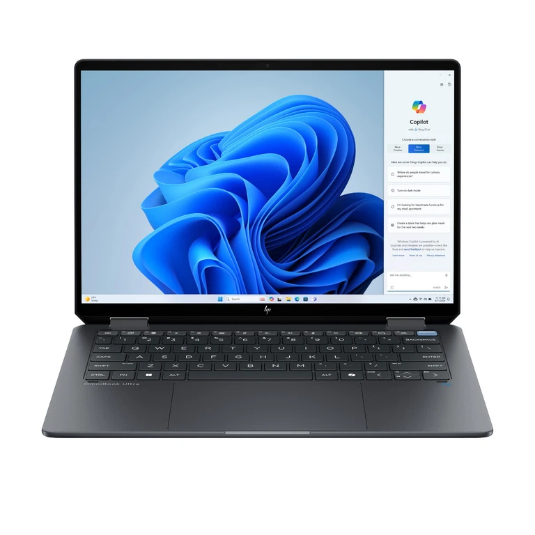 HP OmniBook Ultra Flip 14" 2-in-1 Laptop (B11MKEA) - Intel Core Ultra 7 256V, 16GB RAM, 1TB SSD, Windows 11 Home