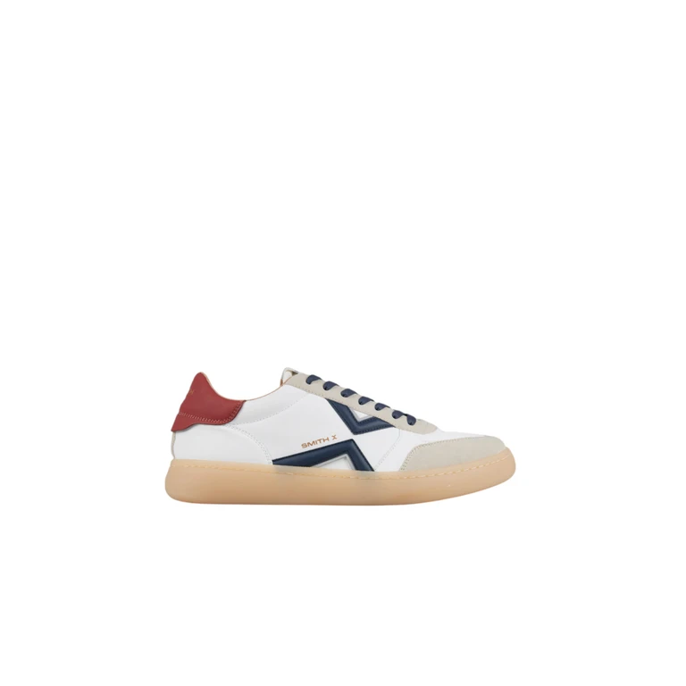 sxbcocm-9602-wrd Alexander Smith Men's White Leather