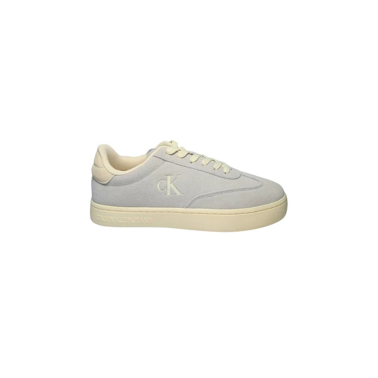 Men's Shoes Calvin Klein Jeans Low sneakers, side logo, white lace