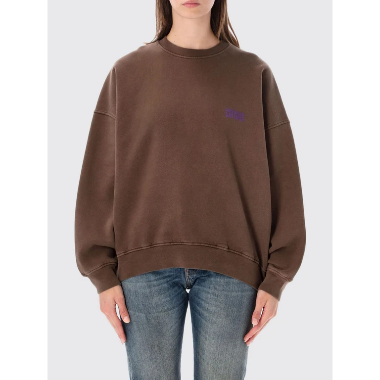 Sweatshirt Woman color Brown (PLI03CCASTAGNA)