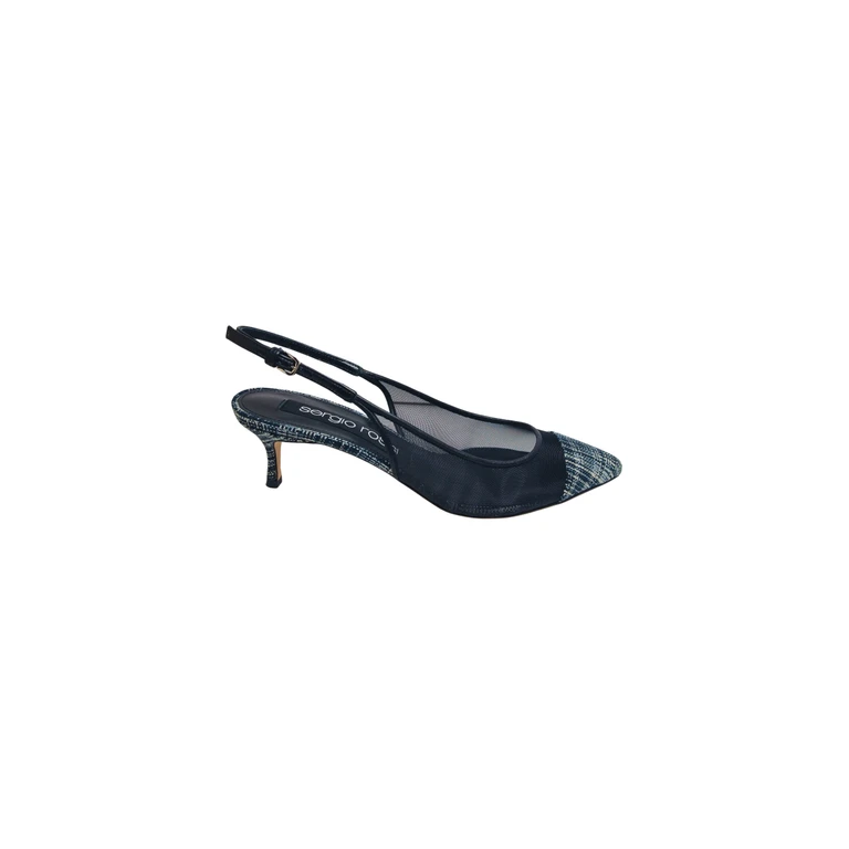 B01520-MFI652-1000-C00 Sergio Rossi Woman Fabric Black