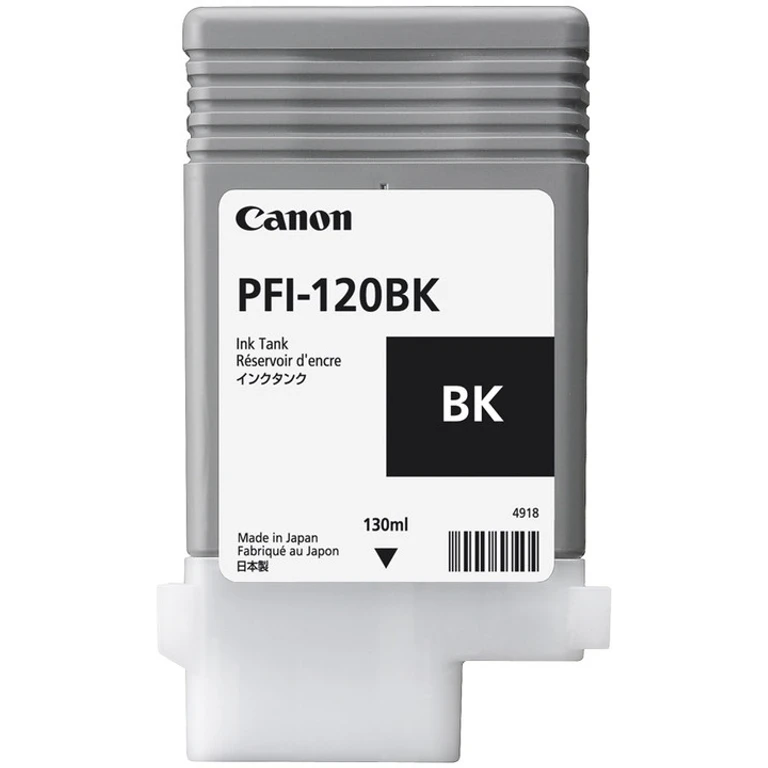 2885C001/PFI-120BK Ink cartridge black 130ml for Canon IPF GP-20