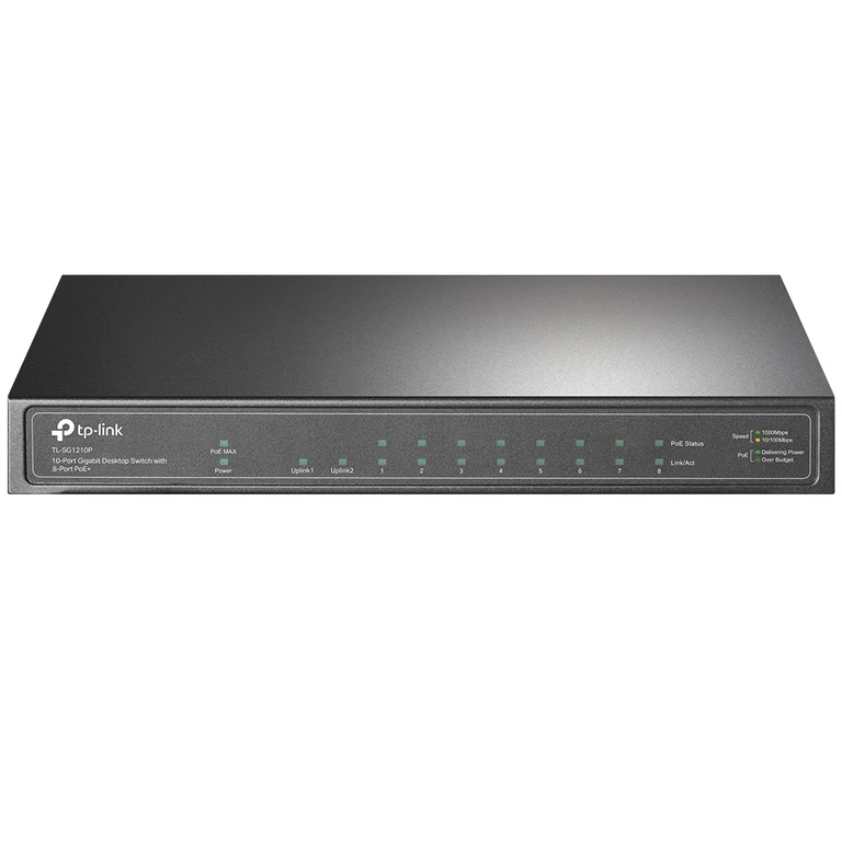 TL-SG1210P network switch Unmanaged Gigabit Ethernet (10/100/1