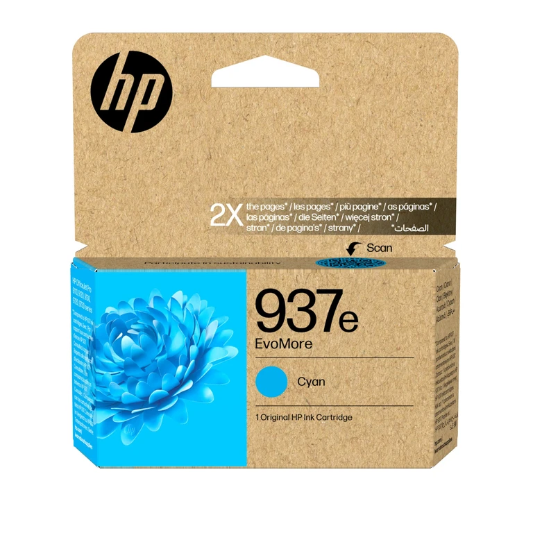 HP 4S6W6NE/937E Printhead cartridge cyan Evomore. 1.65K pages ISO/IEC
