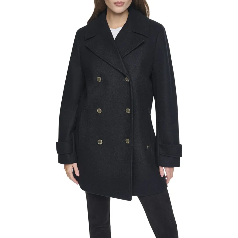 Halston Peacoat