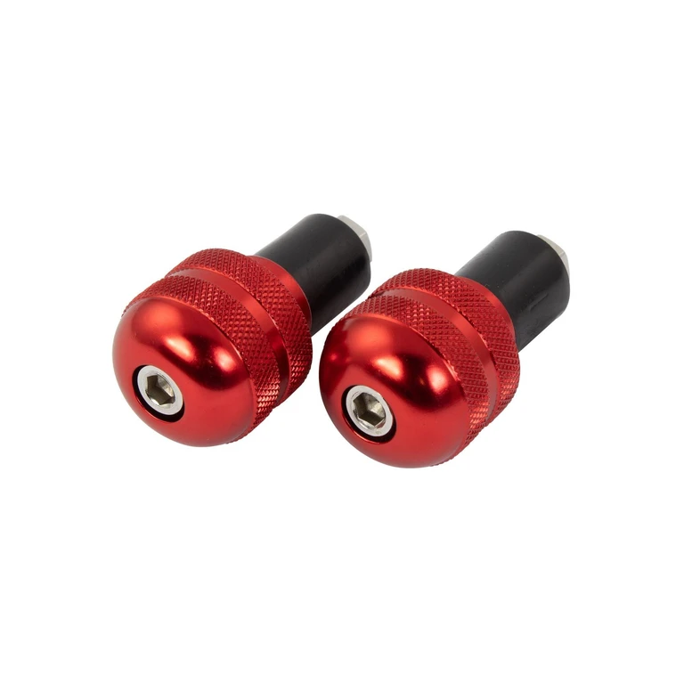 BEWRNDR - Bike It Red 18mm Round Bar End Weights
