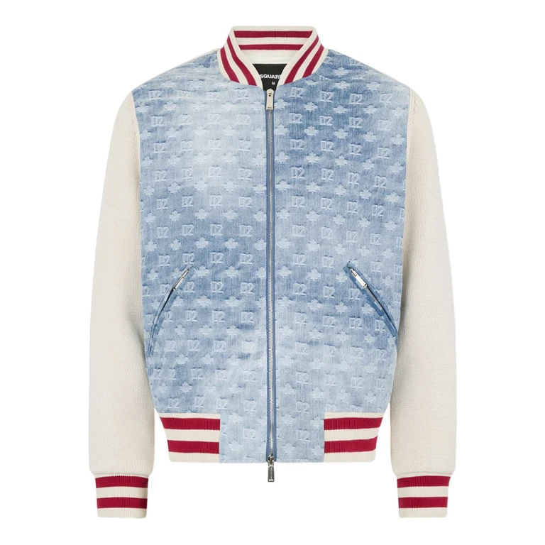 men's blue vest logo monogram