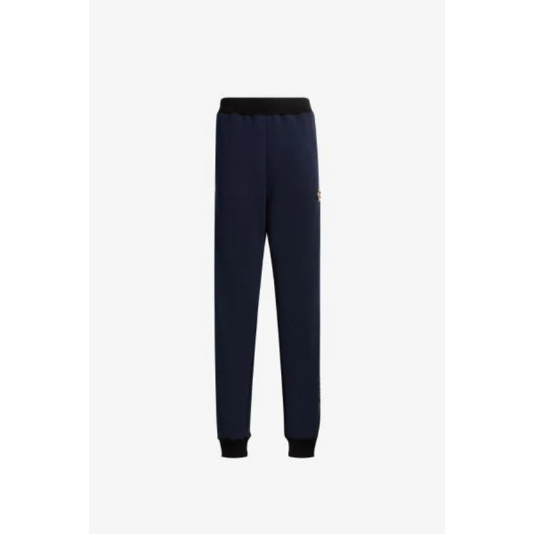 Cotton-Blend Regular Fit Jogger Trousers