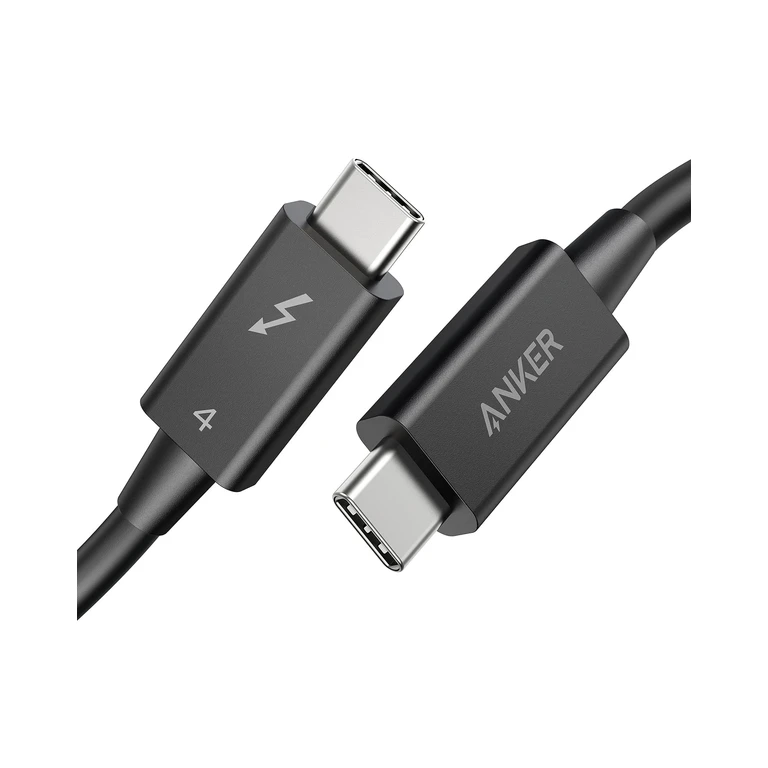 Refurbished Anker USB-C to USB-C Thunderbolt 4 100W Cable (2.3 ft)