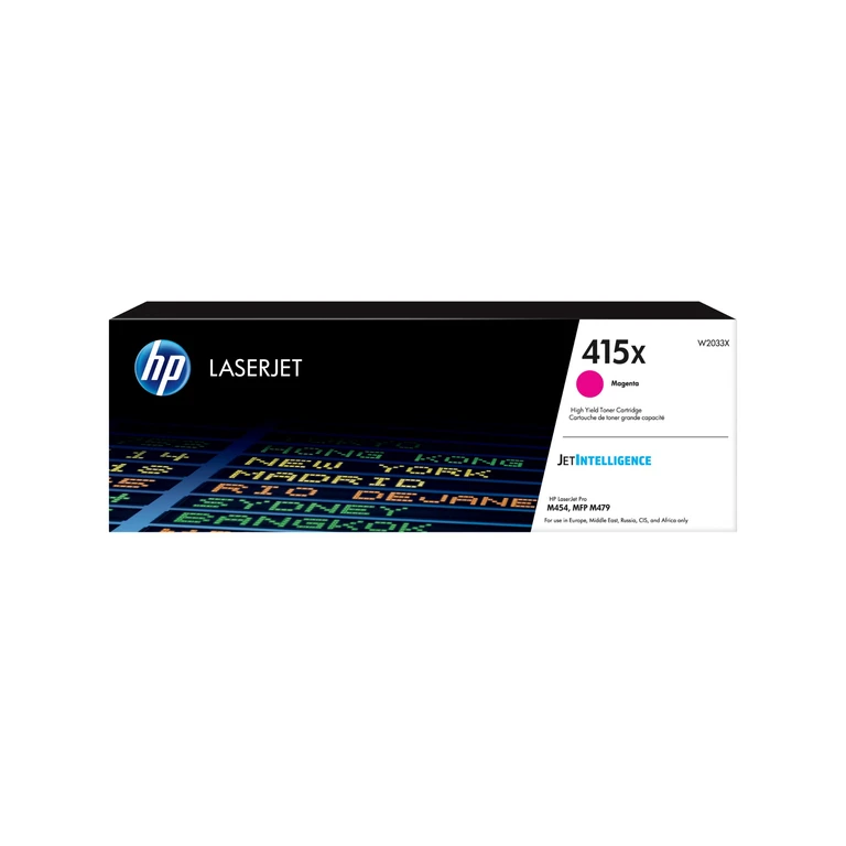 HP W2033X/415X Toner cartridge magenta. 6K pages ISO/IEC 19798 for HP