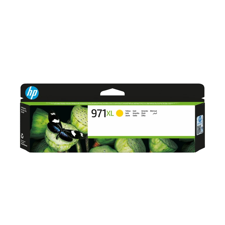 HP CN628AE/971XL Ink cartridge yellow high-capacity. 6.6K pages ISO/IE