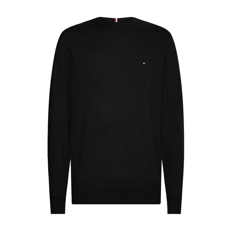 Th Monogram table in Cotton and Cashmere MW0MW28046 BDS NERO