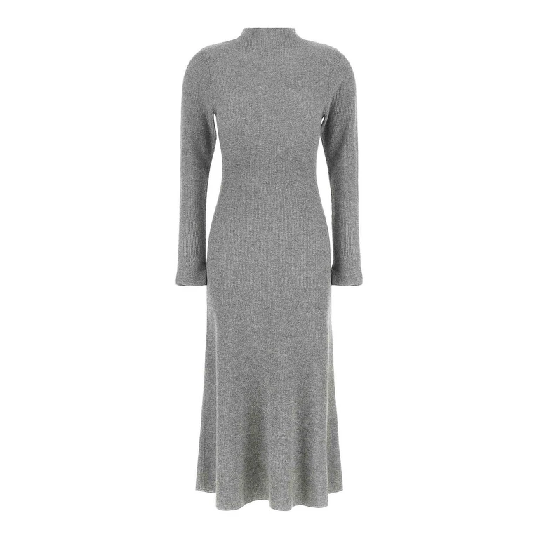 Robe Au Genou - Gris (ABD226F573M4458132)
