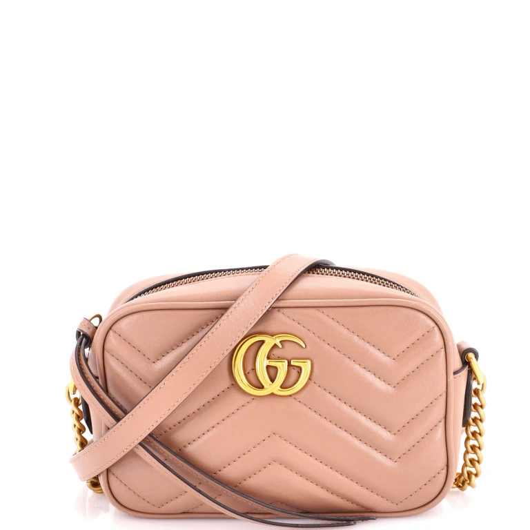 GG Marmont Shoulder Bag Matelasse Leather Mini