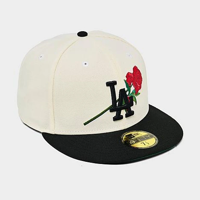 Gorra New Era Los Angeles Dodgers MLB Rose Logo 59FIFTY