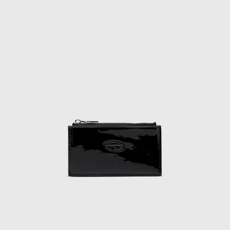 Card holder with glossy finish - Card cases - Woman - Black