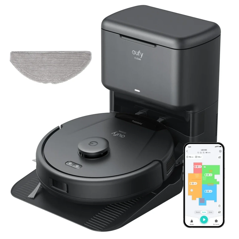 Eufy L60 Hybrid Robot Vacuum & Mop with Self-Empty Station