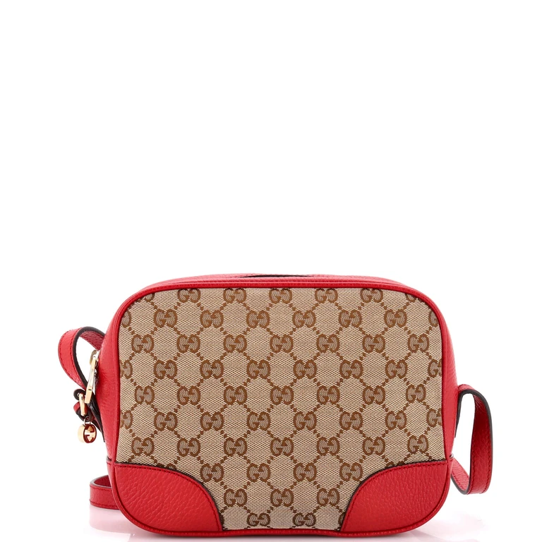 Bree Disco Crossbody Bag GG Canvas with Leather Mini