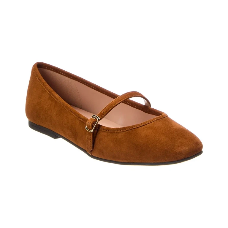 Yelena Suede Mary Jane Flat