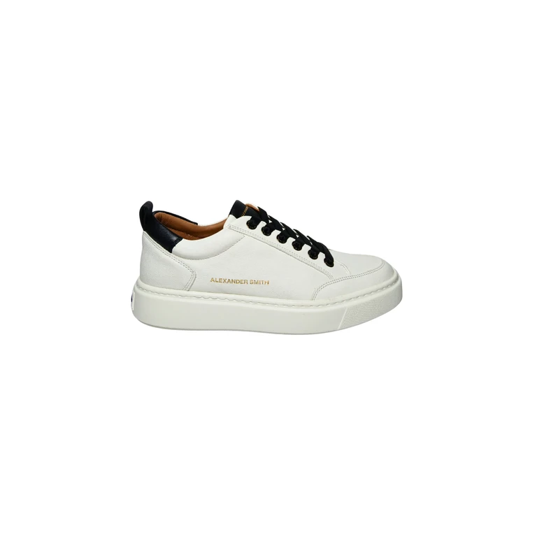 Men's Shoes Alexander Smith Bond Man White Black