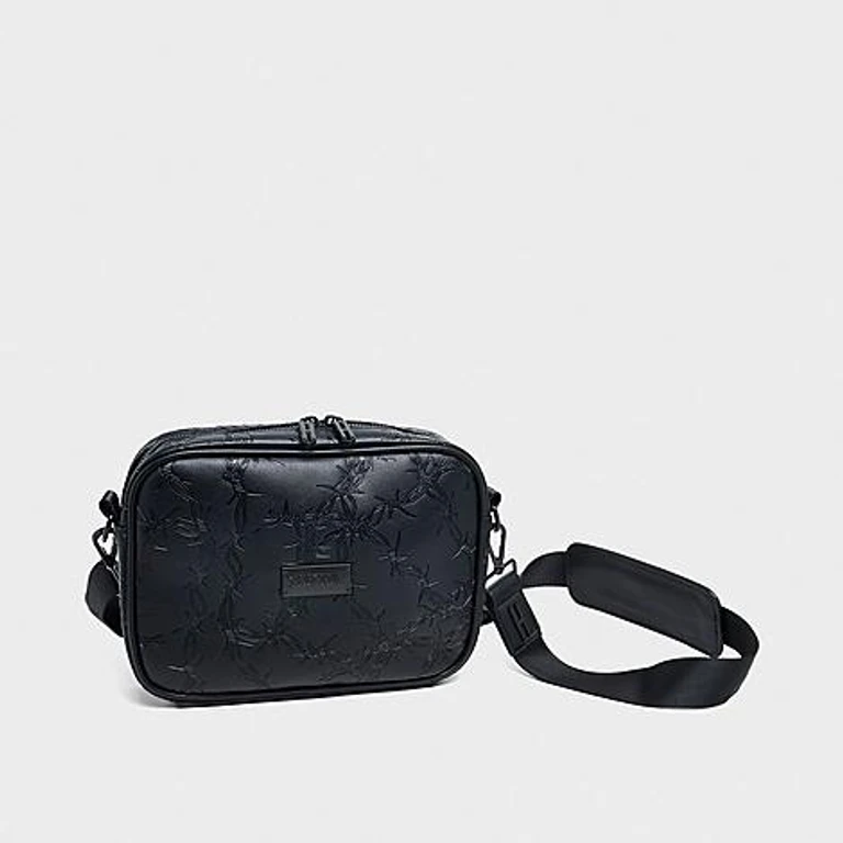 Bolso cruzado Hoodrich Shift Mini en Black/Chain