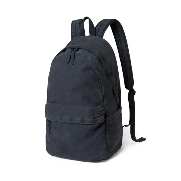 Overdyed Canvas Backpack Charcoal