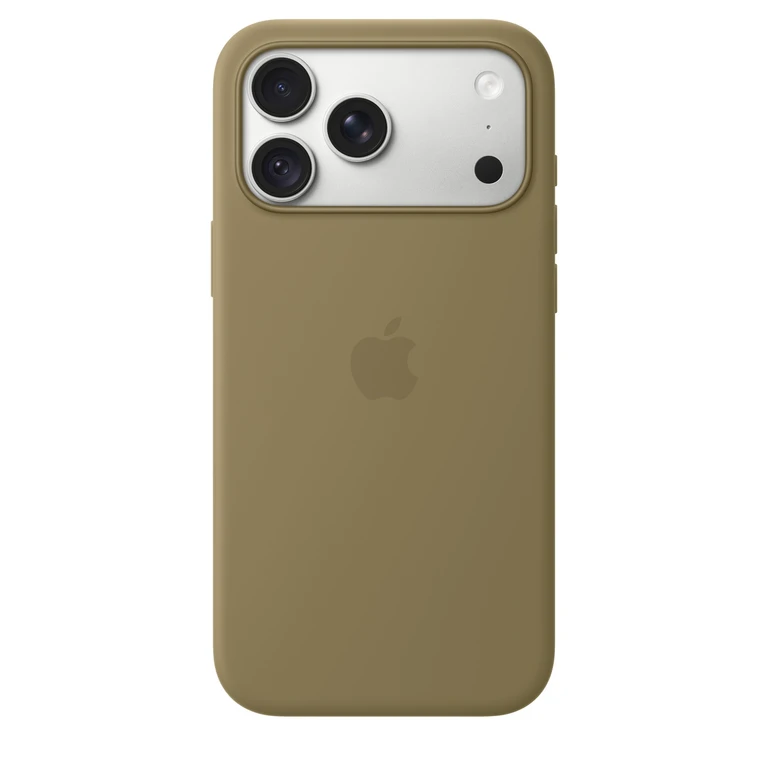 Apple iPhone 18 Pro Max Silicone Case with MagSafe - Olive