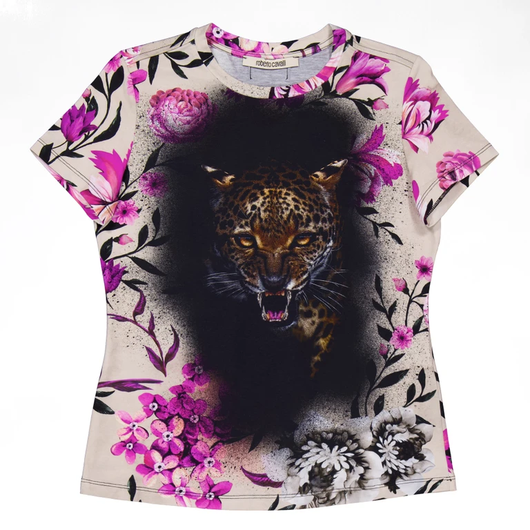 Leopard Graphic T-Shirt