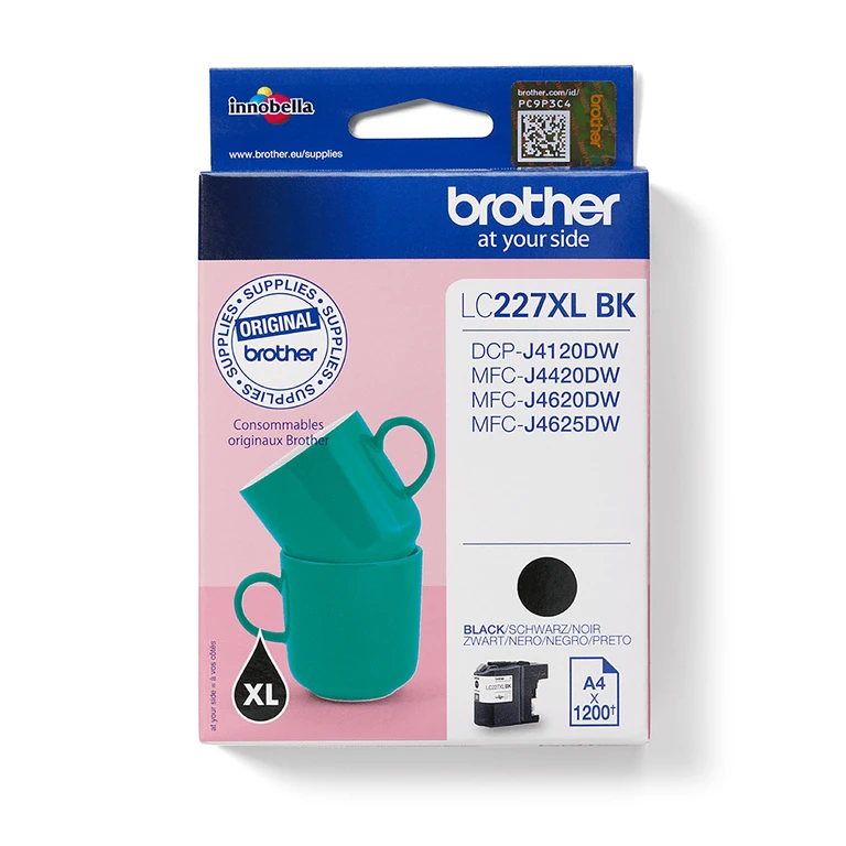 LC-227XLBK Ink cartridge black. 1.2K pages ISO/IEC 24711 25ml